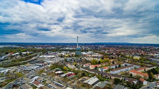 Luftbild von Braunschweig von oben Luftbilder Luftaufnahmen Braunschweig