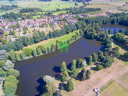 Luftaufnahmen Wassersportfreunde auf vier Pfoten e.V. Bad Bodenteich Seepark.