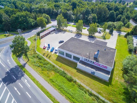 Luftaufnahmen NabaColor am Wittinger Haffen