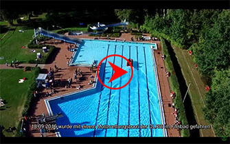 DLRG im Freibad Bad Bodenteich gefahren Luftbilder Luftaufnahmen