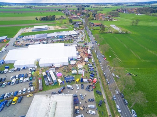 Nordkreismesse Luftaufnahmen und Drohnenaufnahmen Luftaufnahme