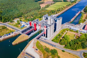 Luftbilder vom Schiffshebewerk Scharnebeck