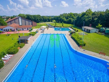 Luftaufnahme Schwimmbad Wittingen