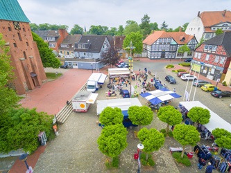 Wochenmarkt_Luftaufnahmen-Wittingen