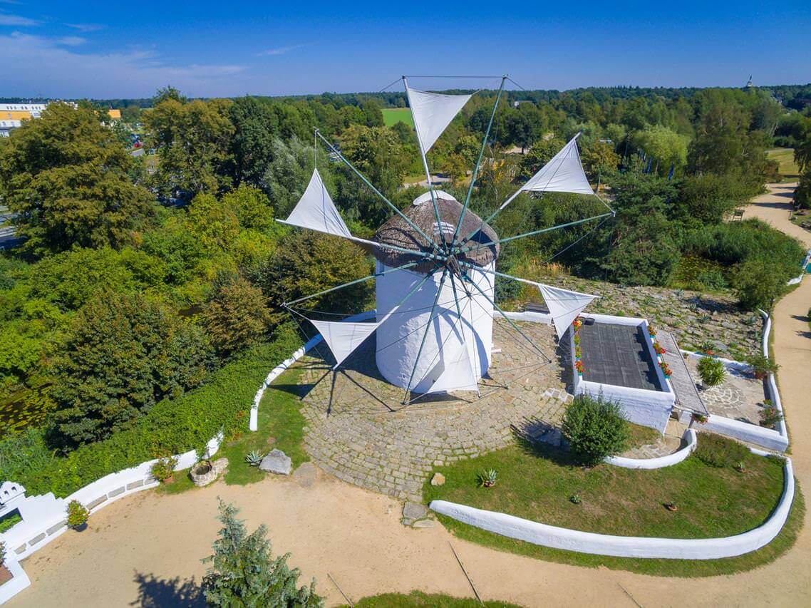 Windmühle Luftbilder und Photograph Foto